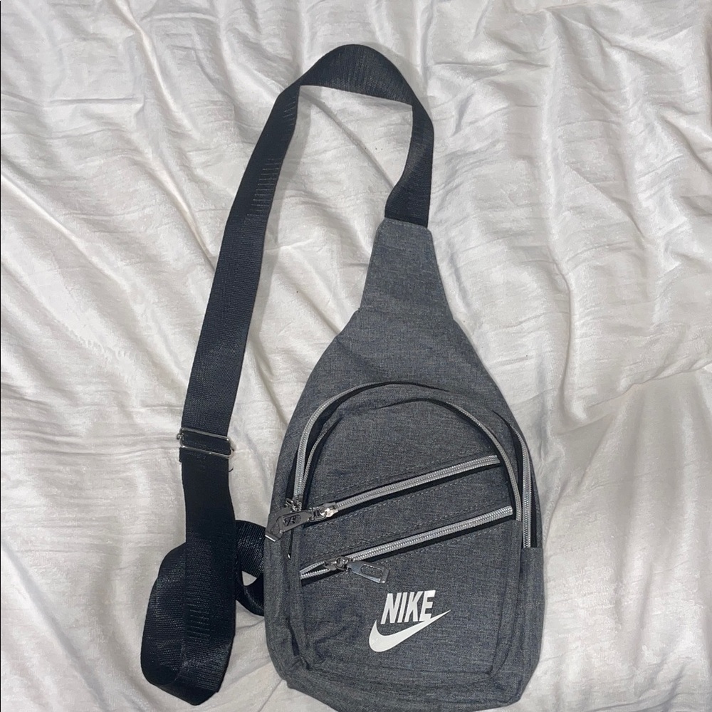 Nike Gray Sling Bag